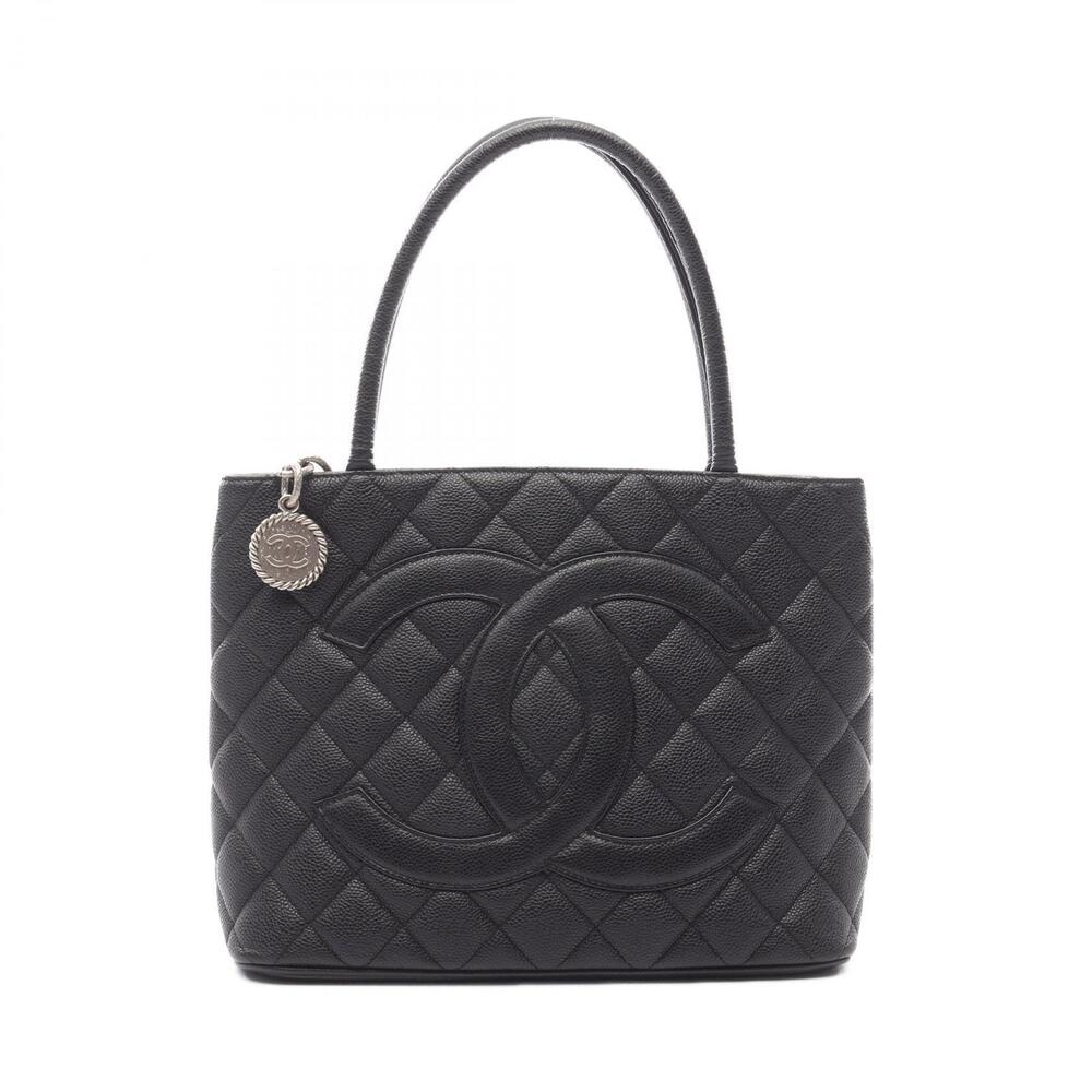 Chanel Reissue Tote Bag Calfskin Leather Black